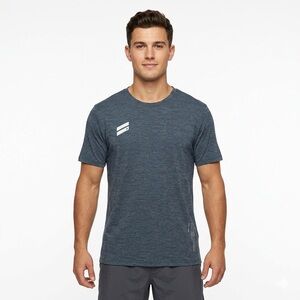 Hurley Dark Blue / Gray Short Sleeve T-Shirt Men’s Size X Large